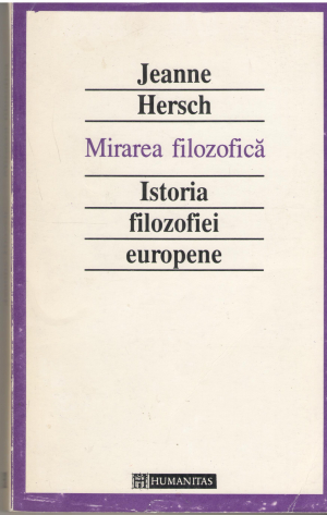 mirarea filozofica istoria filozofiei europene