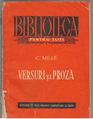 Versuri si proza  C. Mille
