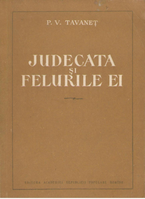 Judecata si felurile ei