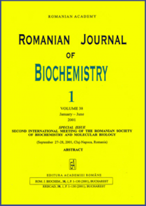 Romanian Journal of Biochemistry