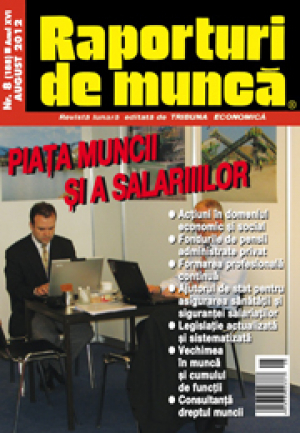 Raporturi de munca