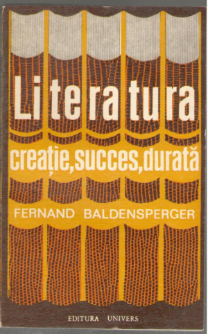 Literatura  creatie,succes,durata