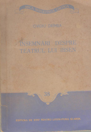 Insemnari despre teatrul lui Ibsen