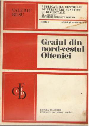 Graiul din nord-vestul Olteniei
