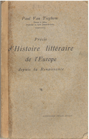 precis d`Histoire litteraire de l`europe depuis la renaissance