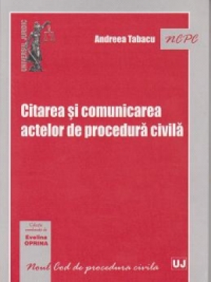 Citarea si comunicarea de procedura civila