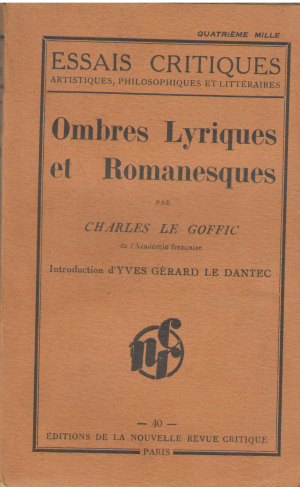 ombres lyriques et romanesques