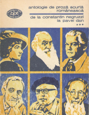 antologie de proza scurta romaneasca de la constantin negruzzi la pavel dan vol 1+2+3+4