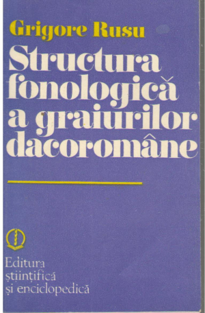 structura fonologica a graiurilor dacoromane