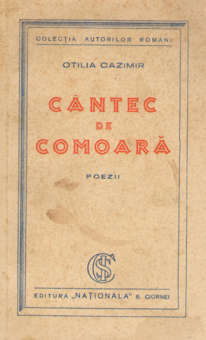 cantec de comoara poezii