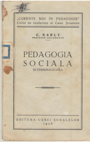 Pedagogia sociala si personalitatea