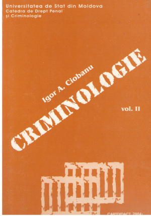 Criminologie Volumul II