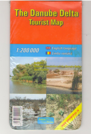 Delta Dunarii - Harta turistica