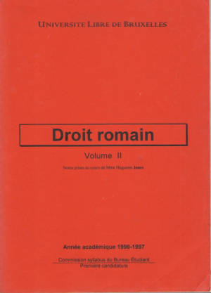 Droit Romain , Volume 2 ( French Edition )