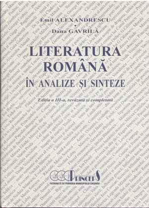 literatura romana in analize si sinteze editia a iii-a revazuta si completata