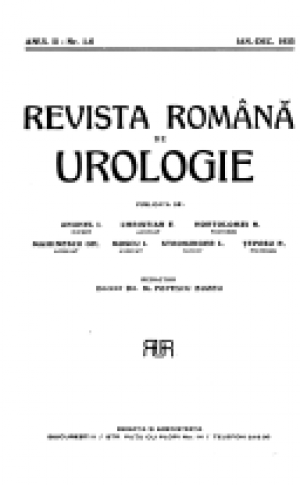 Revista Romana de Urologie + 2 suplimente