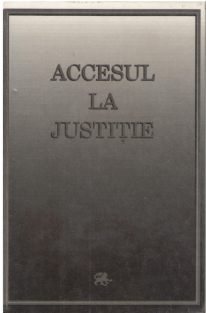 accesul la justitie culegere (d/j7)