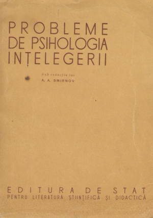 Probleme de psihologia intelegerii