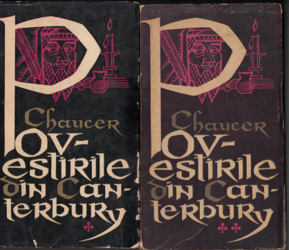 povestirile din canterbury in 2 volume