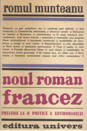 noul roman francez preludii la o poetica a antiromanului