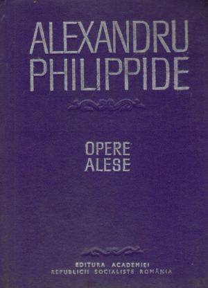 opere alese Alexandru Philippide
