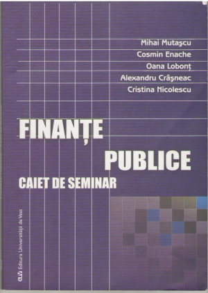 Finante publice  Caiet de seminar