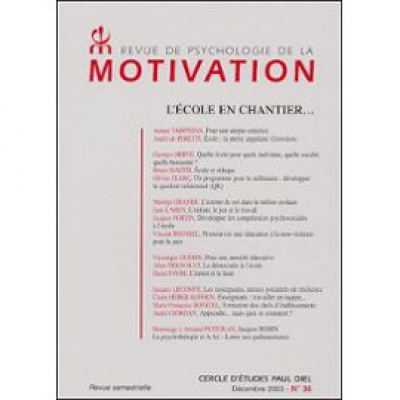 Revue de Psychologie de la Motivation