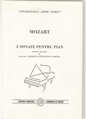 Mozart 5 sonate pentru pian