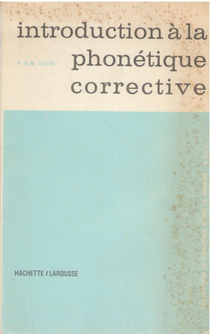 introduction a la phonetique corrective