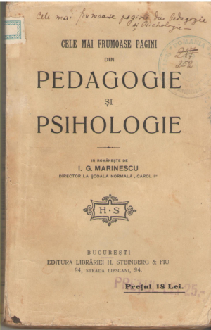 cele mai frumoase pagini din pedagogie si psihologie