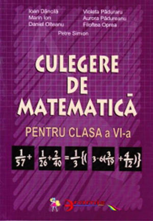Culegere de matematica pentru clasa a 6-a