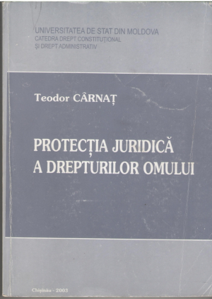 Protectia juridica a drepturilor omului