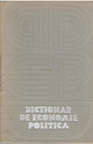 Dictionar de economie politica