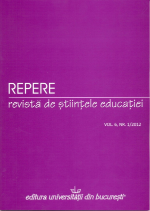 Repere. Revista de stiintele educatiei nr.1/2012