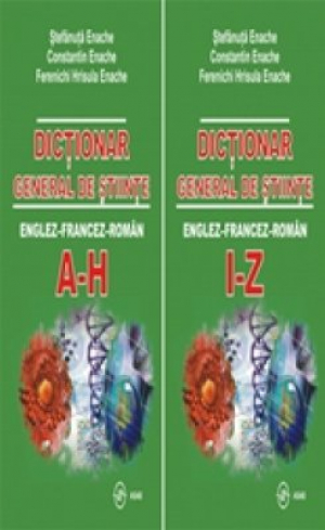 Dictionar general de stiinte : englez-francez-roman (2 vol)