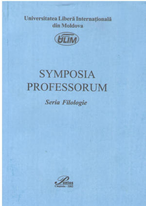 symposia professorum seria filologie