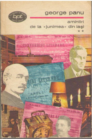 Amintiri de la junimea din Iasi Vol 1 si 2