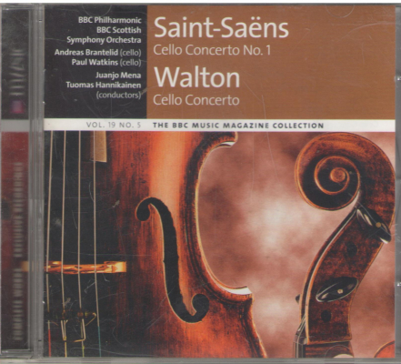 Saint-Saens Cello Concerto no. 1  Walton Cello Concerto CD
