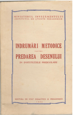 Indrumari metodice pentru predarea desenului in institutiile prescolare