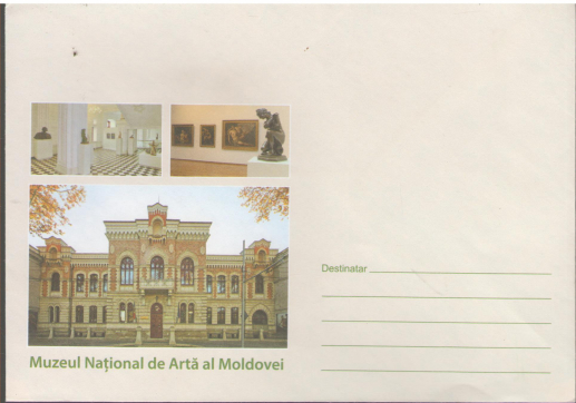 muzeul national de arta al moldovei plic posta moldovei