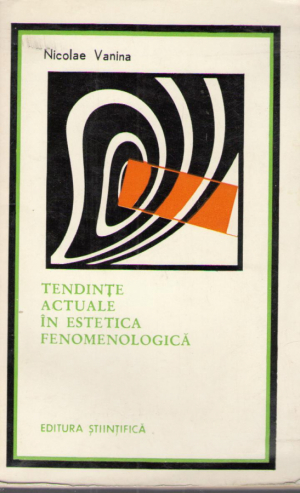 tendinte actuale in estetica fenomenologica