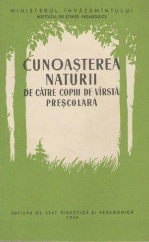 cunoasterea naturii de catre copiii de virsta prescolara