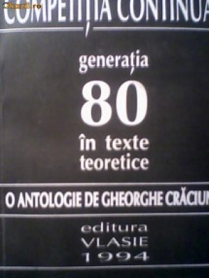 Competitia continua  Generatioa 80 in texte teoretice