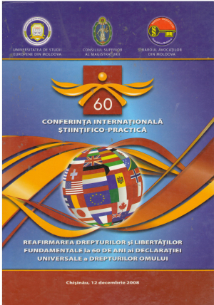 reafirmare drepturilor si libertatilor fundamentale la 60 de ani ai declaratiei univerasale a drepturilor omului