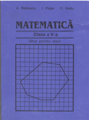 Matematica clasa a V  Ghid pentru elevi