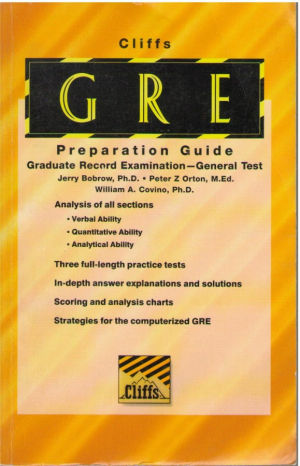 GRE preparation guide