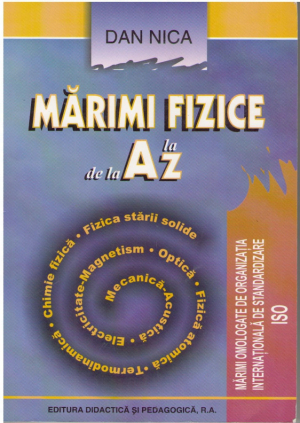 Marimi fizice de la A la Z