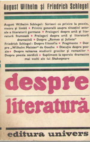 Despre literatura