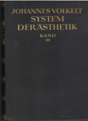 system der asthetik band iii Kunstphilosophie und Metaphysik der Ästhetik