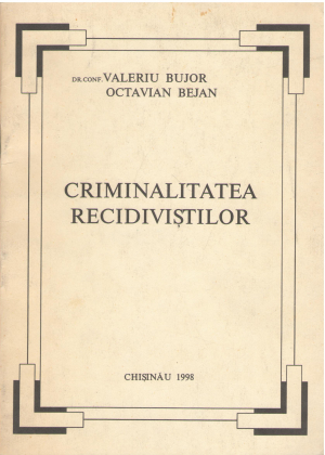 criminalitatea recidivistilor lectie